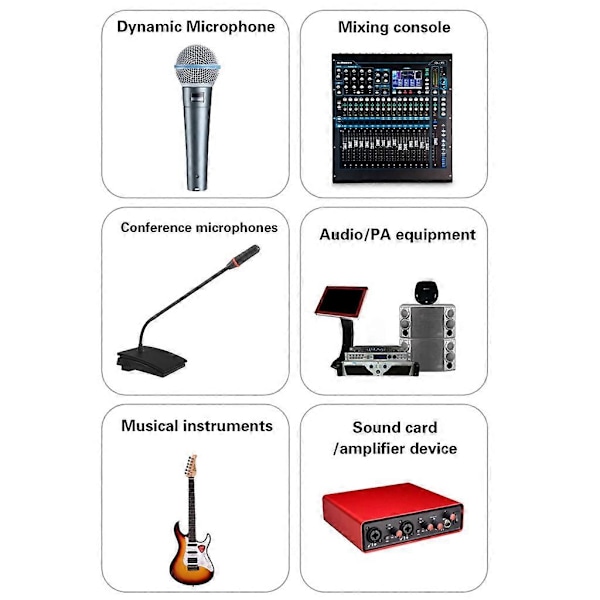Trådløst mikrofonsystem sender og modtager til dynamisk mikrofon lydmixer [Db] One to one