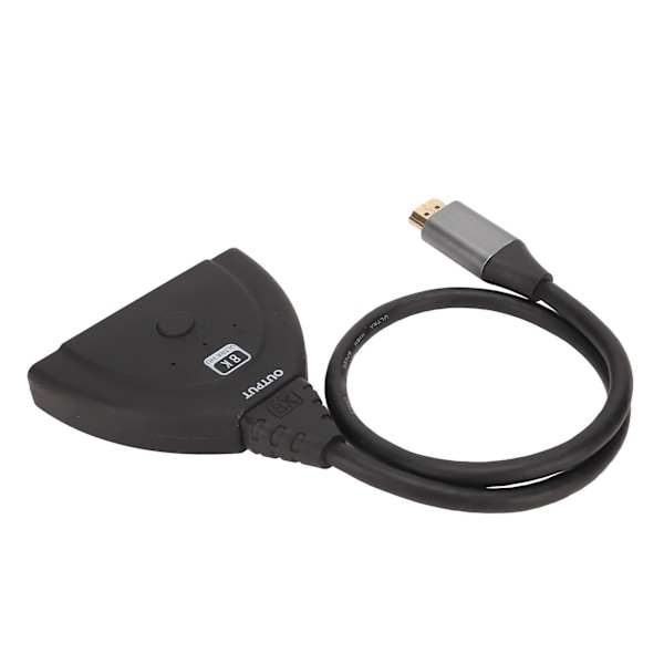 8K HD Multimedia Interface-växel 3 i 1 ut 60Hz HDR 10 HDCP 2.3 HDMI 2.1 Splitter för spel [db]