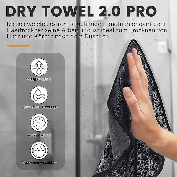 Brusekabine Klud Til Vandfjernelse I Brusebad Og Badekar, Skinnende Badeværelse Xxl Tørreklud, Hurtigtørrende Tørreklud db 3Pcs 40 x 40 cm