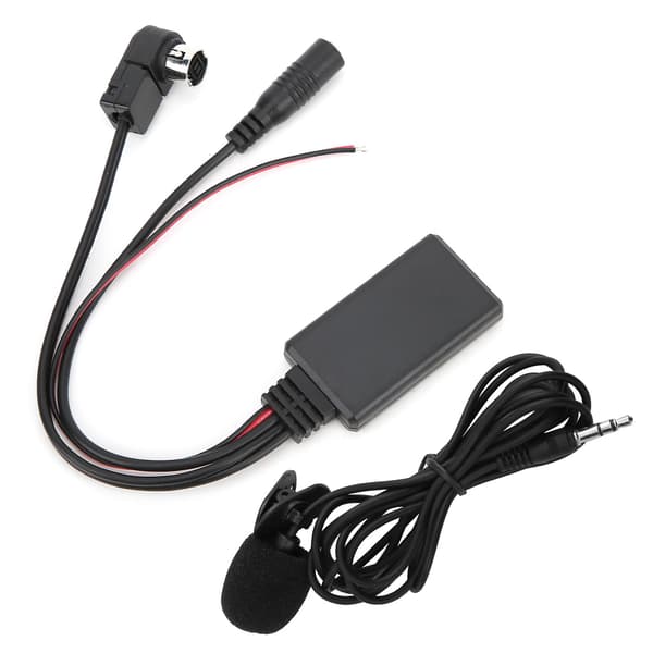 Bluetooth 5.0 AUX Kabeladapter til Alpine CDA-9857 CDA-9886 CDA-117, med håndfri mikrofon db