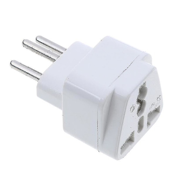 Universal UK/US/EU till Schweizisk AC Strömkontakt Reseadapter Omvandlare [db] Black