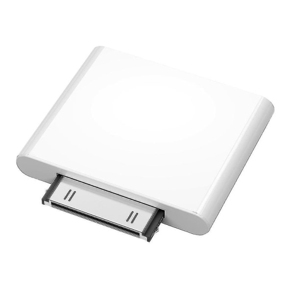 Trådløs Bluetooth-kompatibel sender Hifi Audio Dongle Adapter For Ipod Classic/touch db White