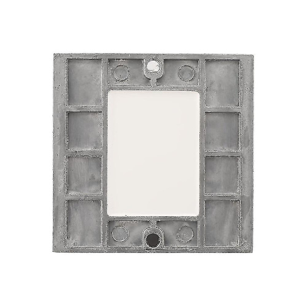 Vattentät LED-vägmarkering med solenergi i aluminium {Db) white