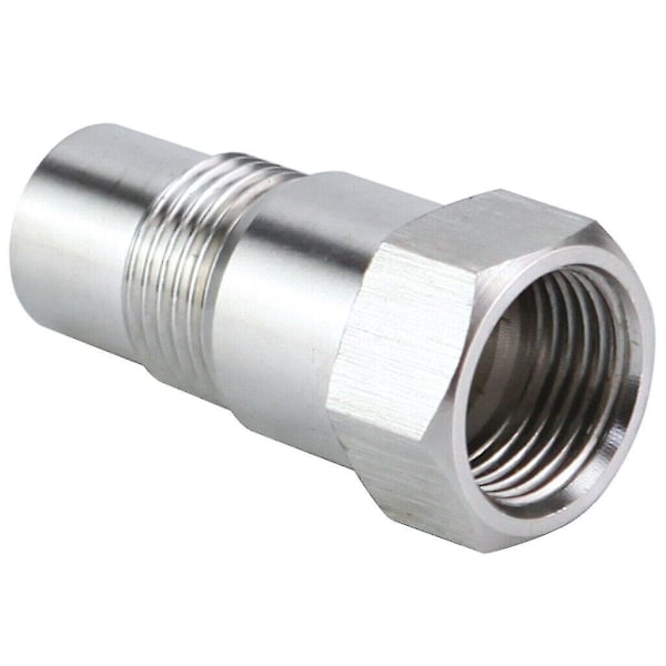 Syre O2-sensoravstånd Adapter Bung - Åtgärda Kontrollmotorlampa - 1 st { DB} Silver