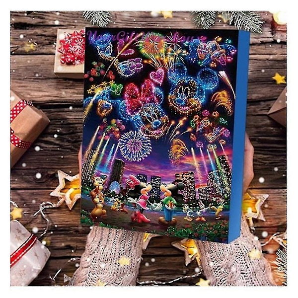 Anime Disney Lilo & Stitch -seostettu riipus koru joulukalenteri rannekoru kaulakoru koriste DIY korut laskentataulu -sz1 [DB] D