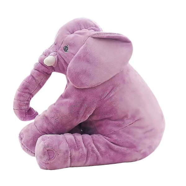 Fylt elefant plysjleketøy [DB] Purple M