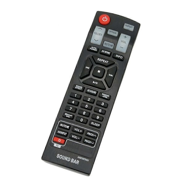 Fjernkontroll for LG Lydplanke, AKB73575421 Lydplanke-kontrollerutskifting [DB]