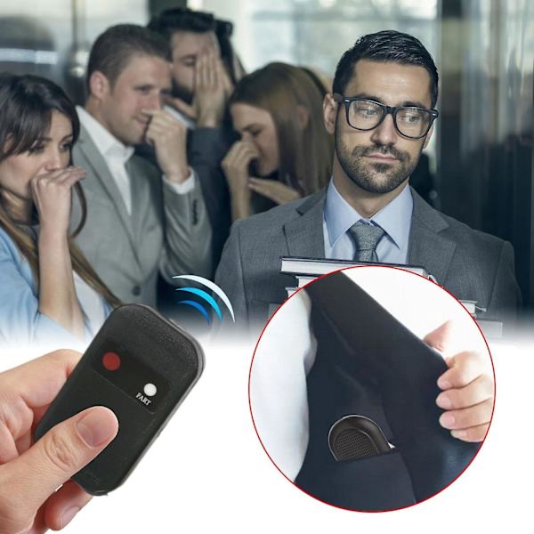 Fjertmaskin med fjernkontroll, Nyhet Fjernkontroll Fart Box Fart Toy, Morsom Fart Sound Machine, Fart Machines [db]