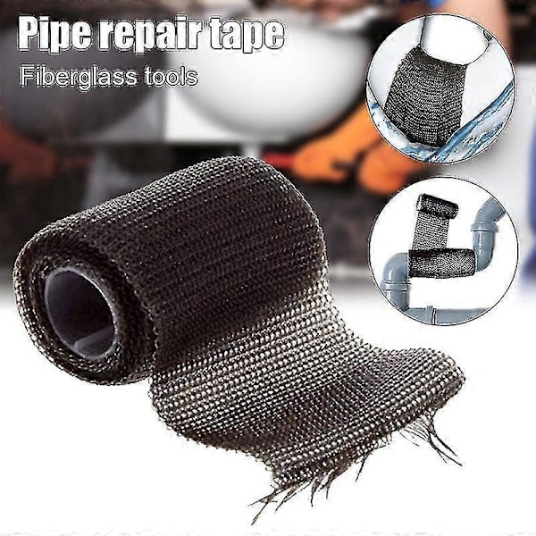 Fiber Fix Korjausnauha Pysyvä Vedenpitävä Korjausteippi 100x Vahvempi Kuin Ilmastointiteippi 5x127cm Uusi [DB]