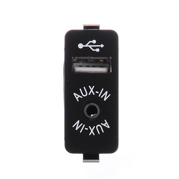 Auton Audio Pistoke Kytkin AUX USB-kaapeli Sopii E60 E61 E63 E64 E87 E90 E70 F25 db