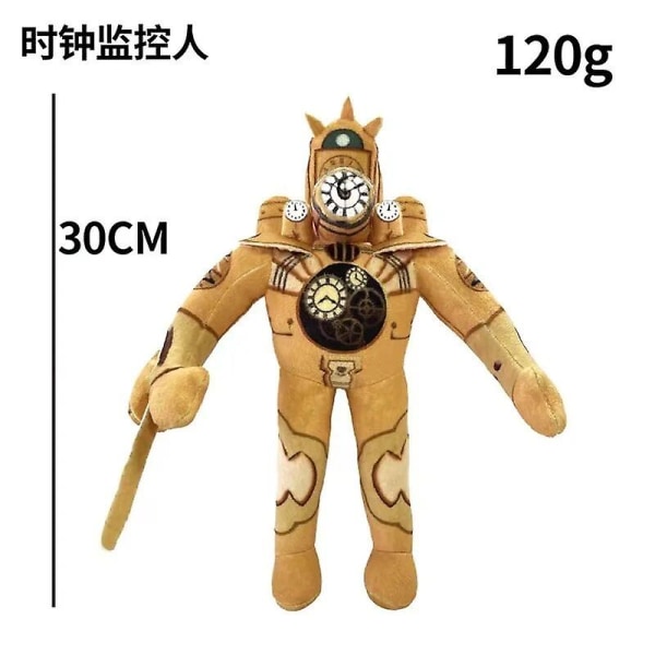 Speakerman Titans Tv Man Titans Cameraman Doll Plysjleke Titans Speaker Man Skibidi Toalett Kamera Mann Tv Kvinne Plysj Myk Leker [DB] A16 about 26cm