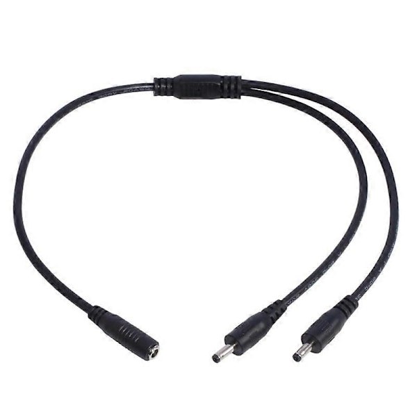 3,5 mm x 1,35 mm DC Barrel Plug Splitter Adapterkabel för Ansiktsrengörare LED [DB] One point two