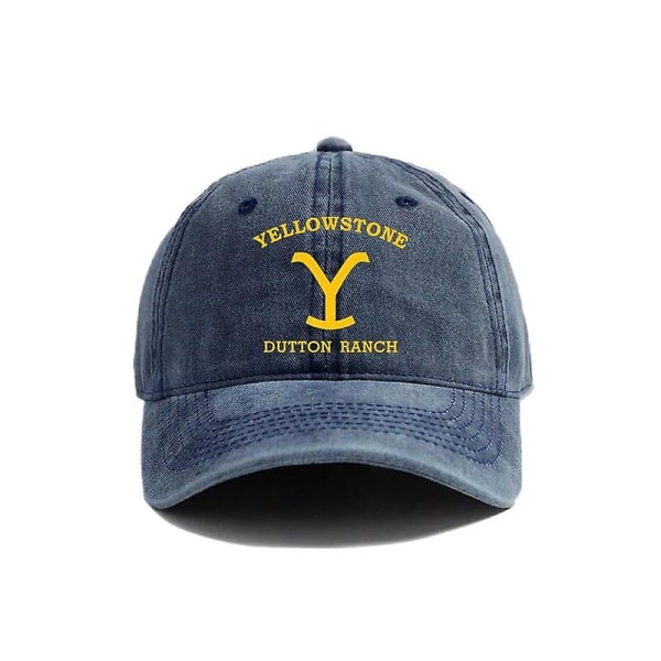 Yellowstone National Park Baseball Caps Distressed Hats Cap Men Women Retro Outdoor Summer Adjustable Yellowstone Hats Mz-294 [DB] As picture Adjustable