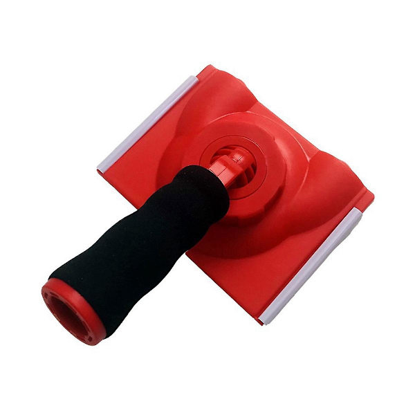 Latex Färgkantverktyg Med Handtag Platt Trimmer Trimmer Färg Splitter Hörnpensel Med Två Svamp Repl