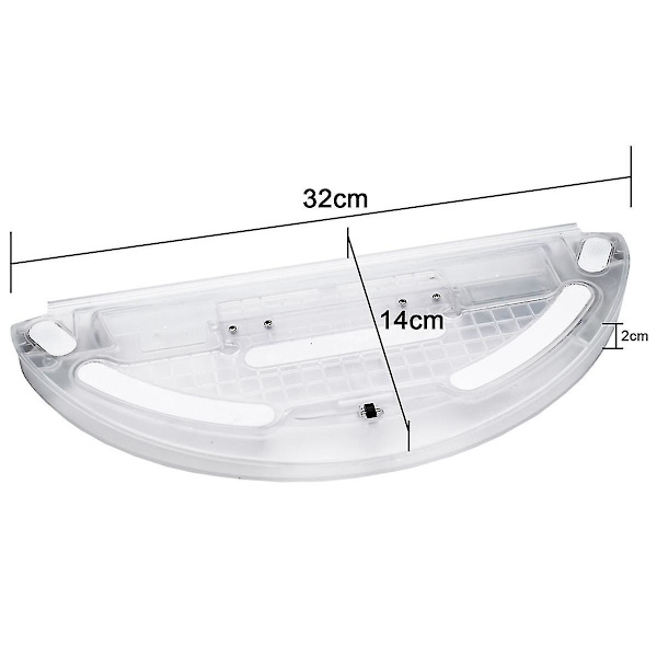 Ny vattentank för Mi Robot Vacuum Mop 2 Pro Mjst1shw Vattentank Dammsugare Reservdelar Accesso [DB]