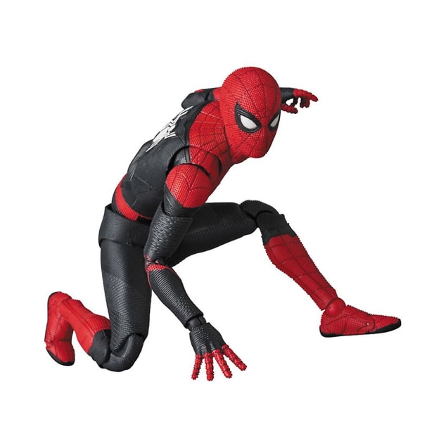 Spider-man Actionfigur Mafex nr. 113 Spider-man Far From Home Actionfigurer Samleobjekter Modeller Leker Gaver Til Barn Gutter Db