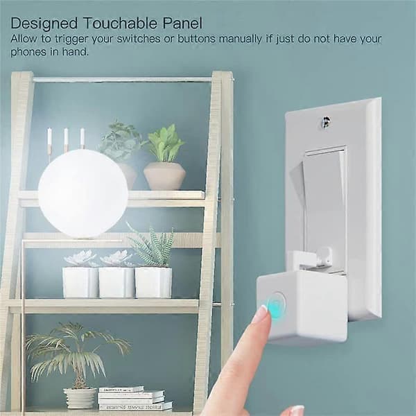 DB Fingerbot Plus Smart Switch Bot Fingerbot Plus Tryckknapp Smart Hem Smart Life Röststyrning med White