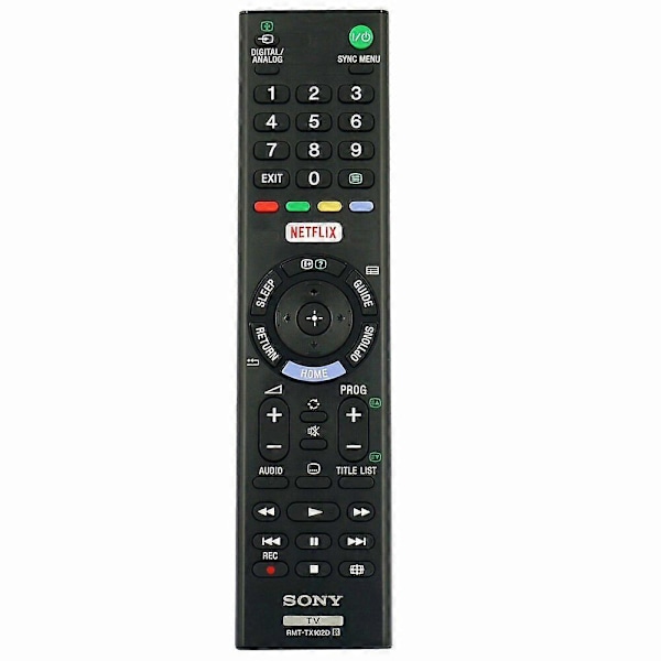 Ny Original RMT-TX102D Fjernkontroll For Sony LCD TV KDL-43W750D KDL-48W650D [DB]