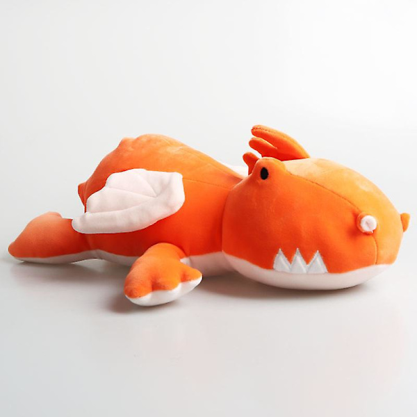 Dinosaur Plys Legetøj med Bomuldsfyld - Triceratops [DB] Red Dragon 60cm