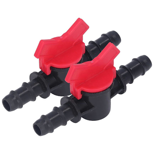 2 stk. Flow Control Ventil Vandstop Controller Regulator ABS Switch Tilbehørssæt Kit 12mm / 0.47in [DB]