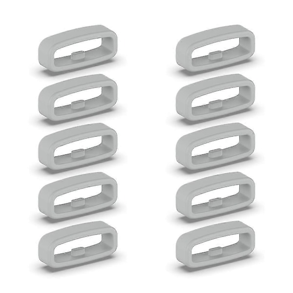 Armbandsfäste Silikon Fästringhållare 18mm/20mm/22mm Bältesöglor [db] Gray 18MM