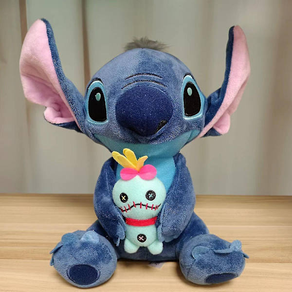 DB Hot Kawaii  Stitch Plyschdocka Leksaker Anime Lilo & Stitch Plyschdocka Söta Stich Plyschdocka Barn Födelsedagspresent Barnleksak A