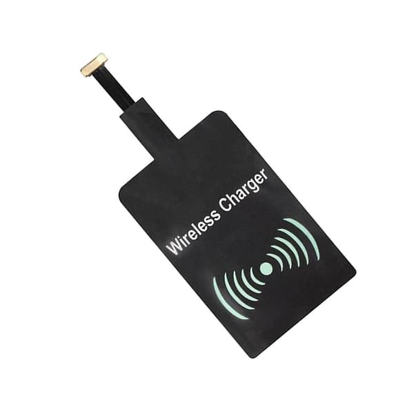 Universal Qi Trådløs Lading Micro USB Port Mottakermodul Patch for Android Telefon - Omvendt [DB]