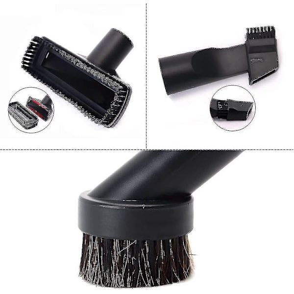 6 stycken dammsugartillbehör, passar för dammsugare med kaliber 32 mm och 35 mm, för Karcher, Rowenta, Hoover, Xoiture, Bosch, Mi db