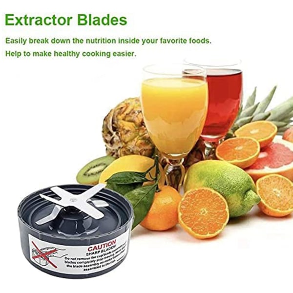 Extractor Blade Fit 600w / Pro 900w Extctor Blade -sarja blender terälle