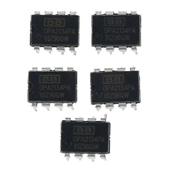 5 st Op Amp IC BB/TI DIP-8 Opa2134pa Opa2134 100% Äkta och Hög Kvalitet db