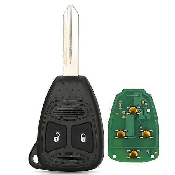 PARAS KEY Kaukosäädin auton avain Dodge RAM JEEP Commander Compass Grand Cherokee Liberty Wrangler Chrysler KOBDT04A ID46 315/433 Mhz [DB] 2BUTTONS