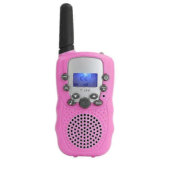 T388 Børne Walkie Talkie 1 Par, 2-5km Lang Rækkevidde Kommunikation Lommelygte Legetøj Gave Til 3-12 Årige Børn, Fødselsdagsgave Til Barn, Familie, db