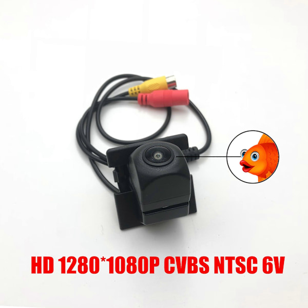 VKAUTO För Mazda 2 Demio DJ Hatch 2015~2021 Fisheye Backkamera Fungerar Med OEM Stereo Backup Backnings Parkeringskamera Adapter [db] Adapter Cable