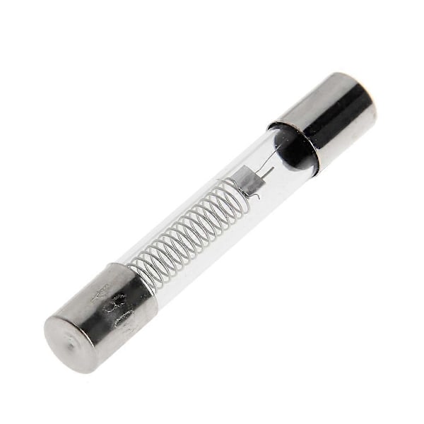 10 stk. 5kv 0.8a 800ma mikrobølgeovn sikring universal patronsikring hurtig sikring [DB] Silver