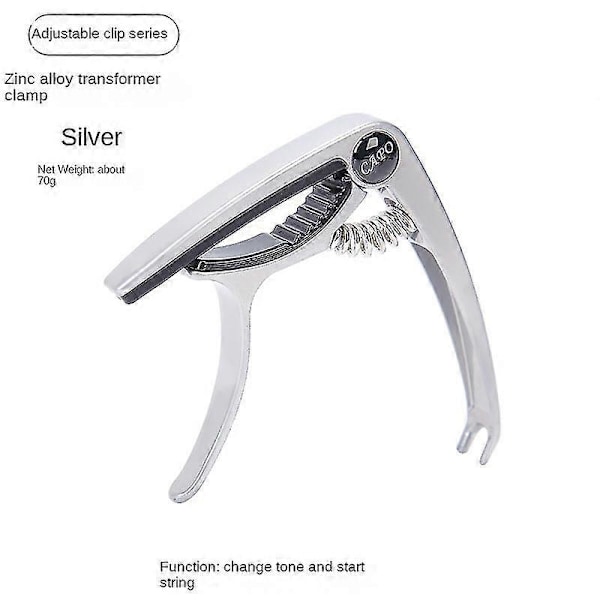 Gitarr Capo, Capo, Capo för akustisk gitarr, akustisk gitarr capo, Capo för elgitarr, akustisk gitarr capo 6 strängar, Gitarr Capo för [DB] A2