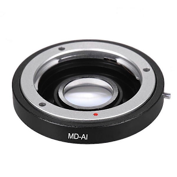 MD-AI Linse Mount Adapter Ring med Korrektionslinse til Minolta MD MC Mount Linse til Nikon AI F Mount Kamera til D3200 D5200 D7000 D7 [DB]