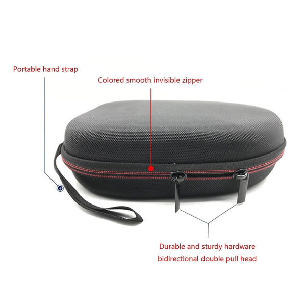 Case för Edifier W820nb trådlös brusreducerande hörlursväska USB kablar Laddare Case Resväska