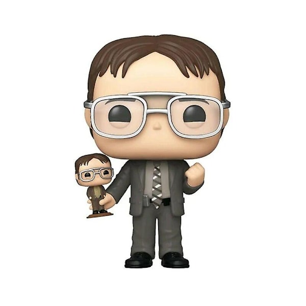 The Office: Dwight Schrute med Dwight Bobblehead #882 Actionfigur Modellleker Gaver til barn Db no retail box