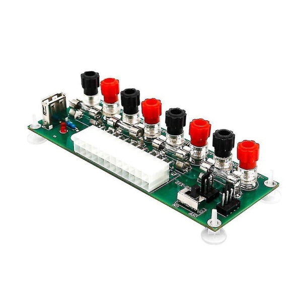 Datamaskin Pc Strømforsyning Breakout Adapter Module 24pin Atx Benchtop Board