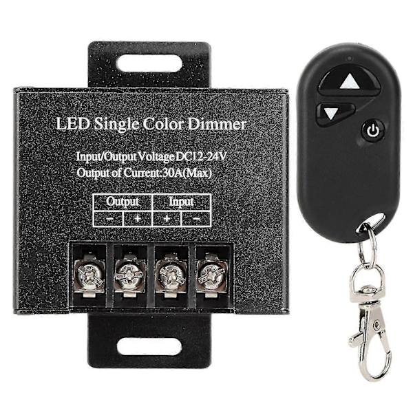 30A, 720W RF lysdæmper med 3 knapper til DC12/24V controller [DB]