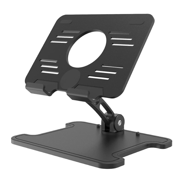 Foldbar tabletstativholder Multifunktionel sammenfoldelig skrivebords-doven-beslag Laptop-beslag Mobiltelefon Tablet-beslag