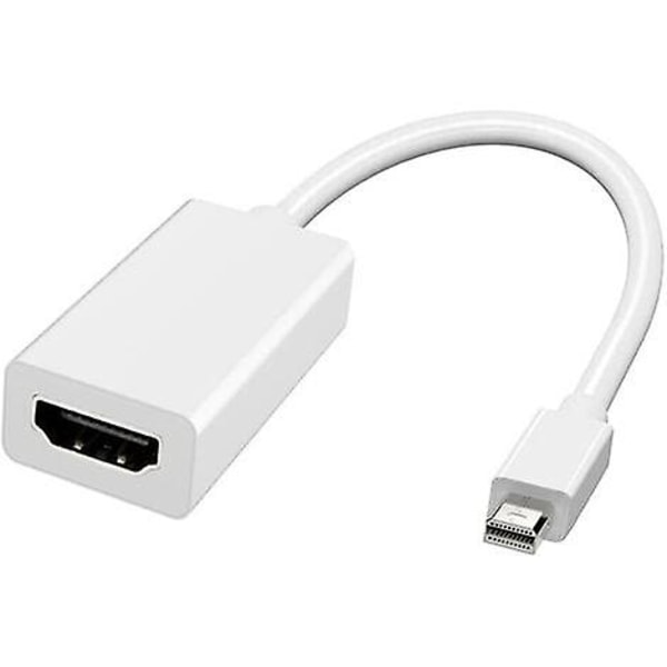 Mini DisplayPort till HDMI-adapter, Thunderbolt till HDMI-omvandlare för MacBook Air/ Pro, Mic [DB]