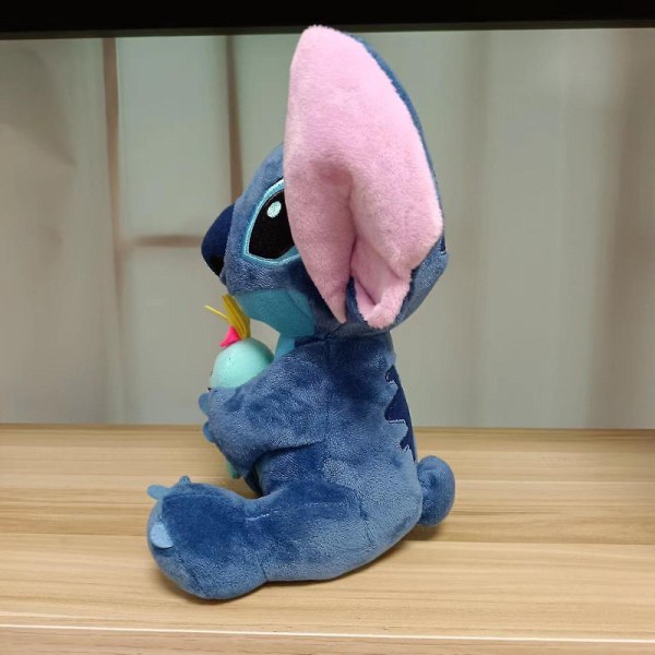 DB Hot Kawaii Stitch Plysj Dukker Leker Anime Lilo & Stitch Fylt Dukke Søt Stich Plysj Dukke Barn Bursdagsgave Barn Leker A