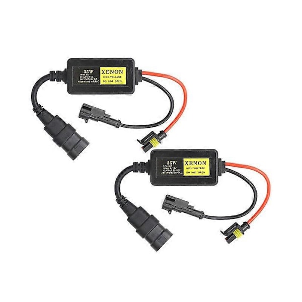 Mini HID Ballast 35W 55W Elektronisk Tändblock Konverteringskit För H1 H3 H4 H7 H11 9005 9006 Bil Xenon Strålkastare 12V DC [DB] 2 Pieces55W