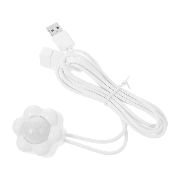 DB Vattenfontän Sensor Infraröd Induktor Sensor Switch Husdjurs Infraröd Sensor White 4X4CM