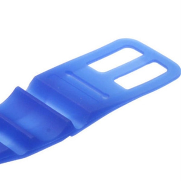 2 kpl Silikonisia Pyörän Puhelintelineitä, Universaali Pyörän Puhelinteline [DB] Blue 17.5x3.8x1cm