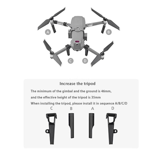 Leveringsutgivelse for DJI-Mavic 2 Pro/zoom luftdrop-system dronetilbehør DB