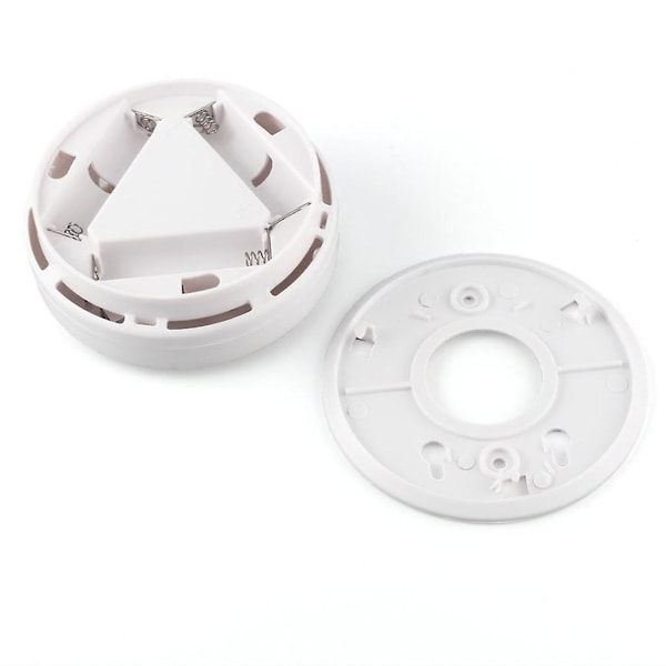 Kolmonoxidlarm CO Rökdetektor Gasvarningsdetektor Röstvarning [DB] White 95x95x40mm