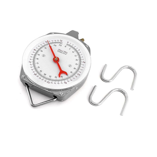 Præcisions Hængevægt, 110lbs / 50kg Kapacitet, Dobbelt Enhed, Hårdt Brug{ DB}
