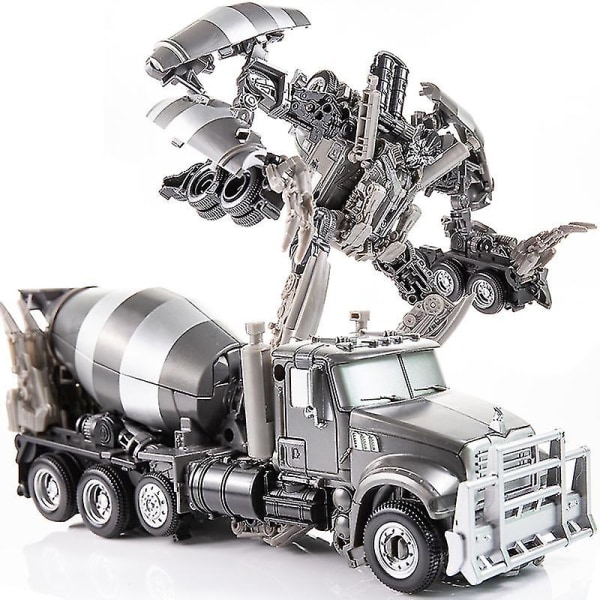Aoyi Cool 8 i 1 Oversize Devastator Transformation Toys Boy Anime Hook Action Figures Robot Bil Ingeniør  Kjøretøy Modell KidsDB AOYI DD03